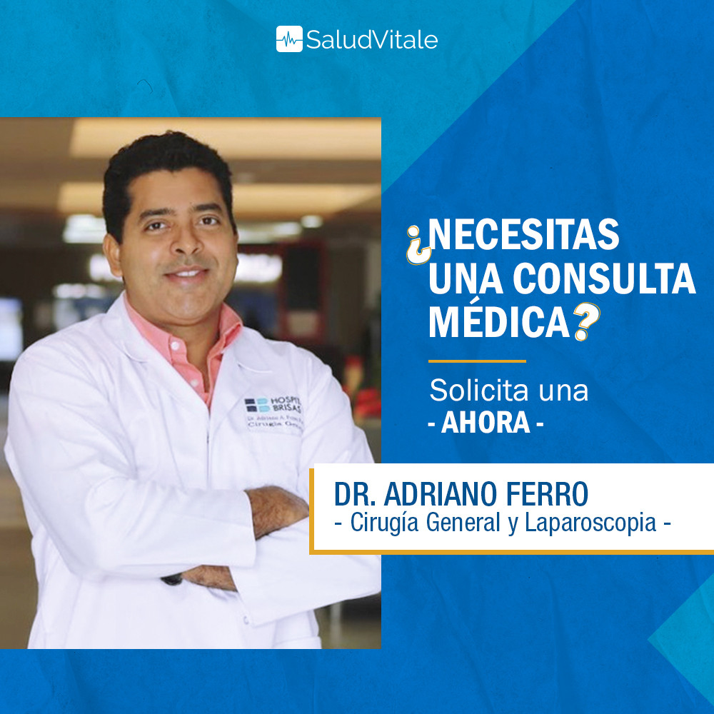 Consulta Cirujano General - Dr. Adriano Ferro